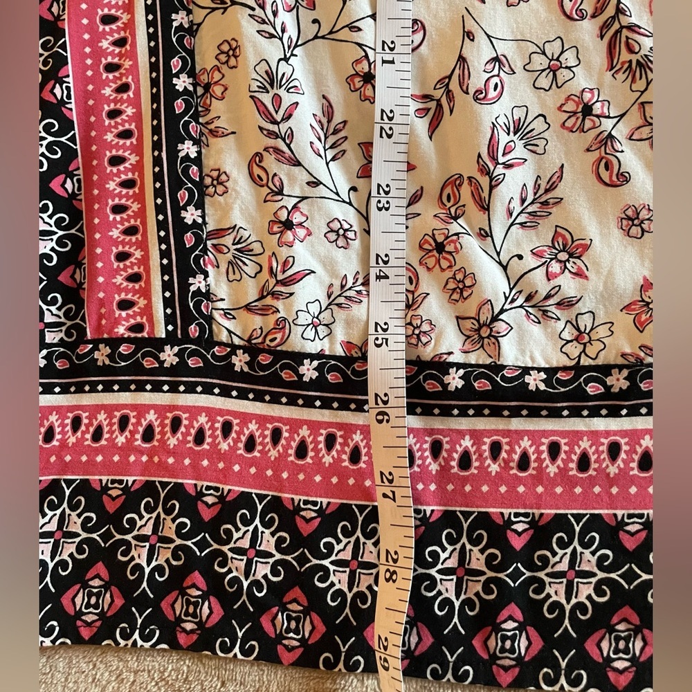 Women’s J. Jill Women’s Floral Print Long Sleeve Top Plus 3X - Picture 6 of 6